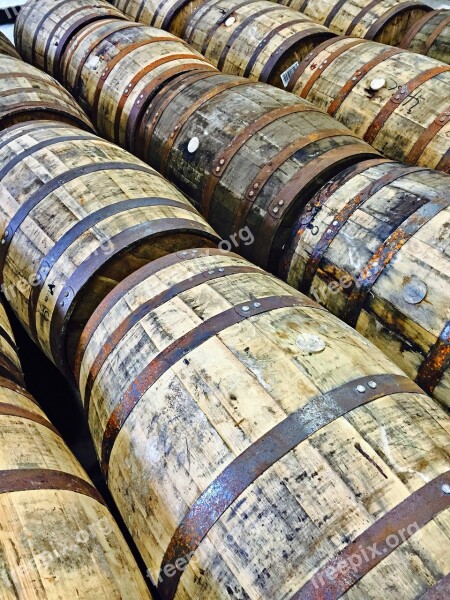 Whisky Whiskey Barrels Barrel Barrels Scotland