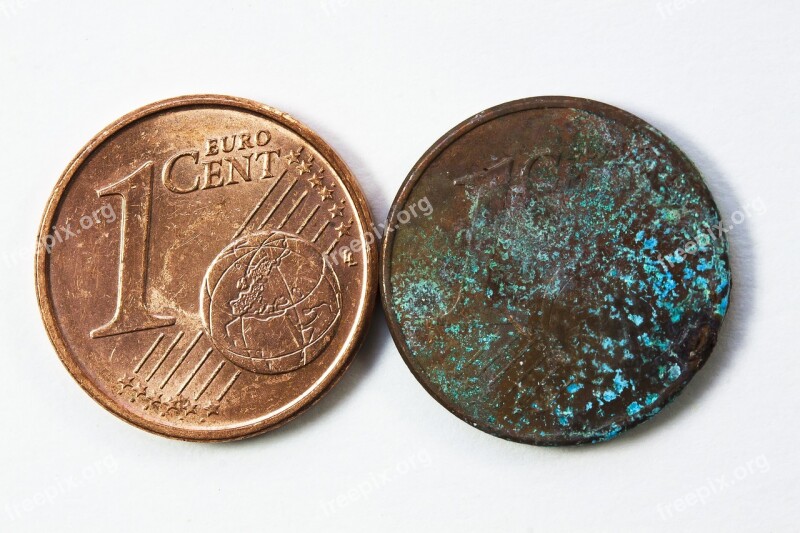 Cent Euro Cent Currency Loose Change Cash