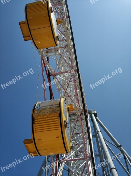 The Ferris Wheel Japan Amusement Park Travel Ferris Wheel