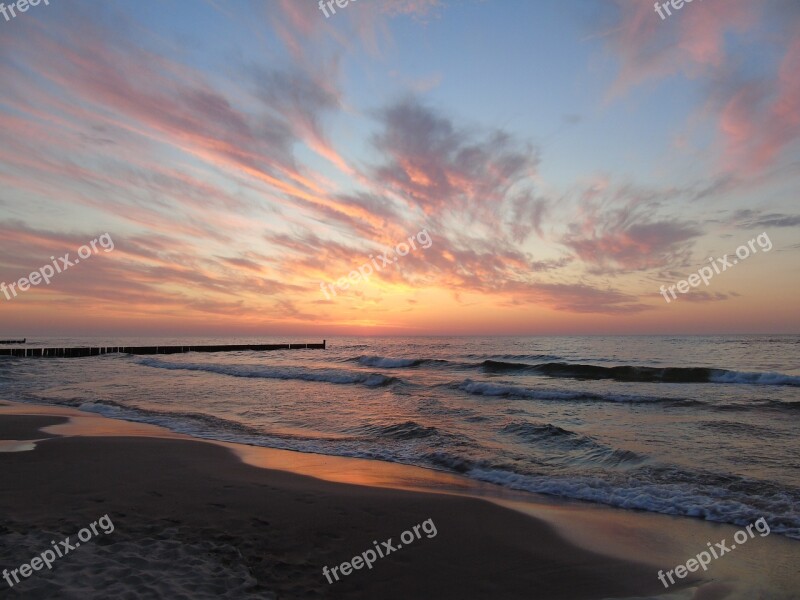 Sea Water Beach The Baltic Sea The Coast