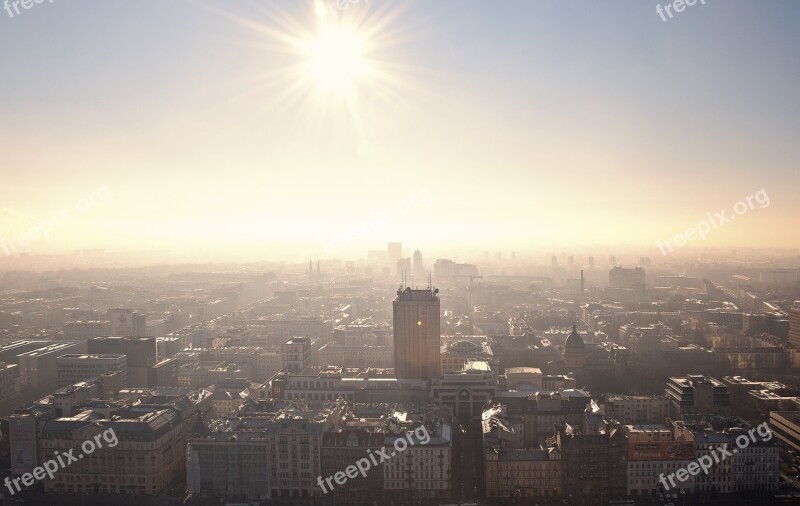 Cialis City Poland Palace Of Culture Landscape