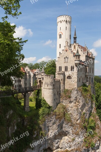 Lichtenstein Castle Castle Middle Ages Tower Knight's Castle