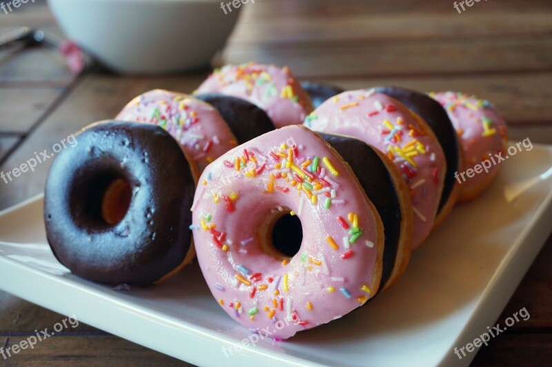 Donuts Donut Doughnuts Dough Icing