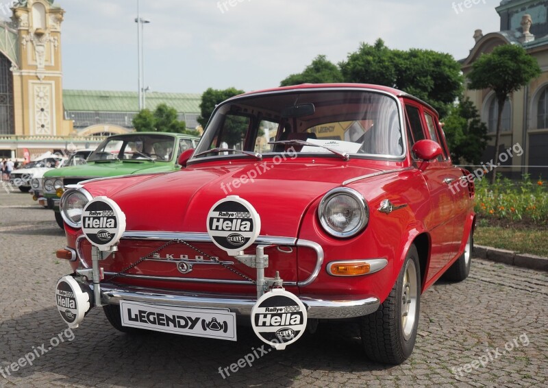 Auto Transport Automobile Veteran The škoda 1000 Mb