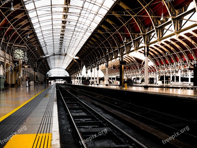 Railway Station Gleise Sing Lucerne Railway Station Trans-siberian