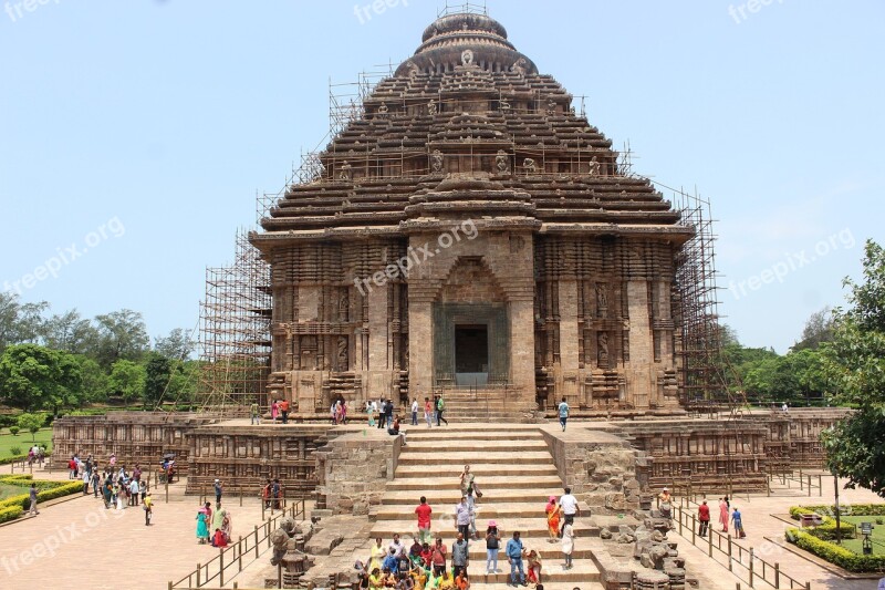 Konark Puri Orissa Temple Travel