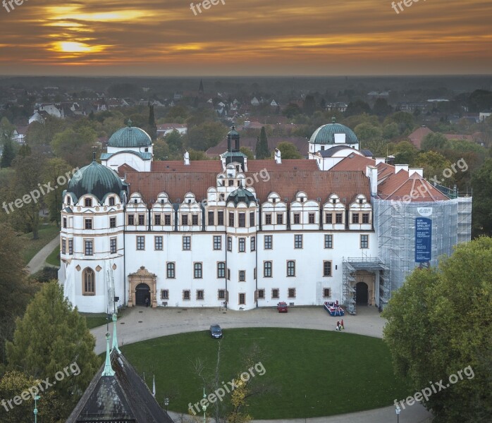 Celle Castle Ducal Castle Lower Saxony Historically