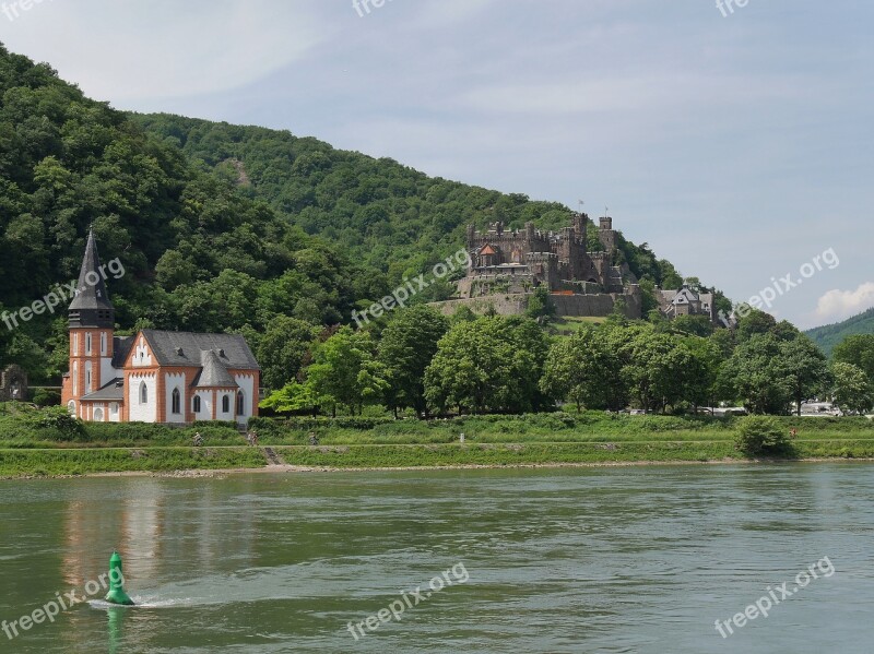 Castle Reichenstein Rhine Trechtlingshausen Castle Hotel