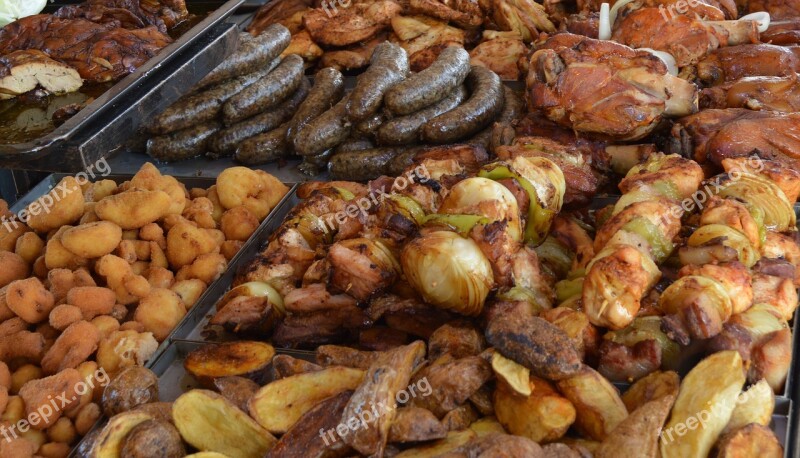 Food Meat Feast Grilled Lunch