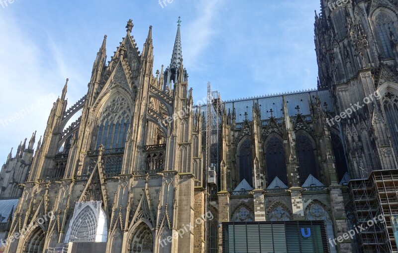 Cologne Cathedral Dom Cathedral Cologne Landmark