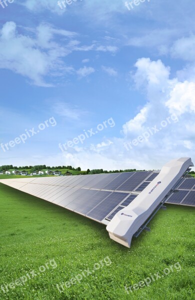 Cleaning Robot Sky Photovoltaic New Energy Power Generation