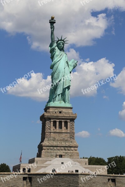 Lady Liberty Statue Freedom Symbol