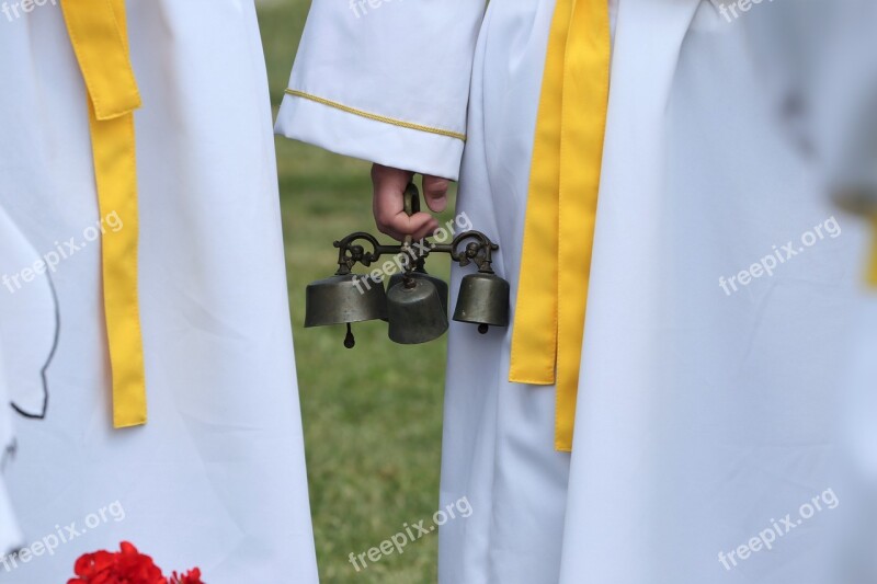 Corpus Christi Feast Little Bells Altar Server Procession Tradition