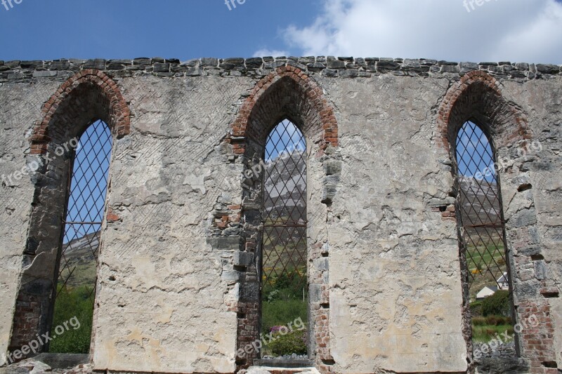 Church Ruin Ireland Poisoned Glen Poisoned Valley