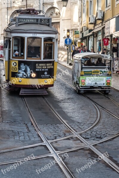 Portugal Lisbon Tram Classic Vias