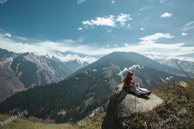 Visitalmaty Almaty Canyon Kazakhstan Mountains