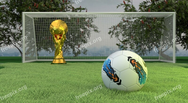 Worldcup Soccer Football Ball Match