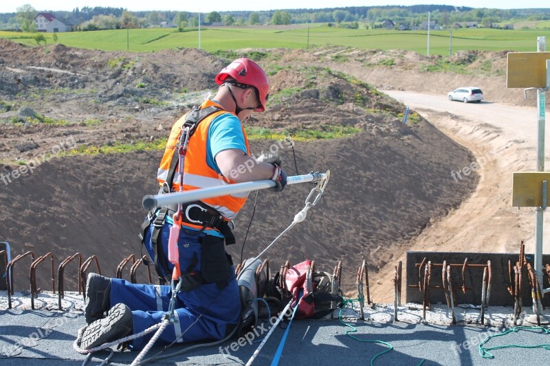 Osh Equipment For Work At Height Equipment For High-rise Worker Construction Worker