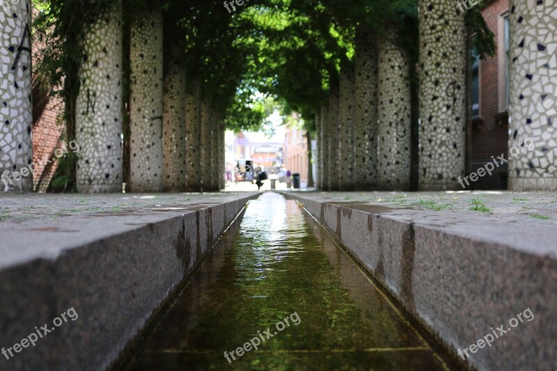 Green Water City Beautiful Denmark