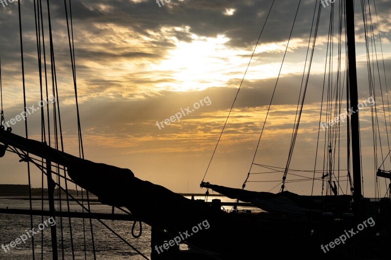 Terschelling Sunrise Landscape Morgenstimmung Atmospheric