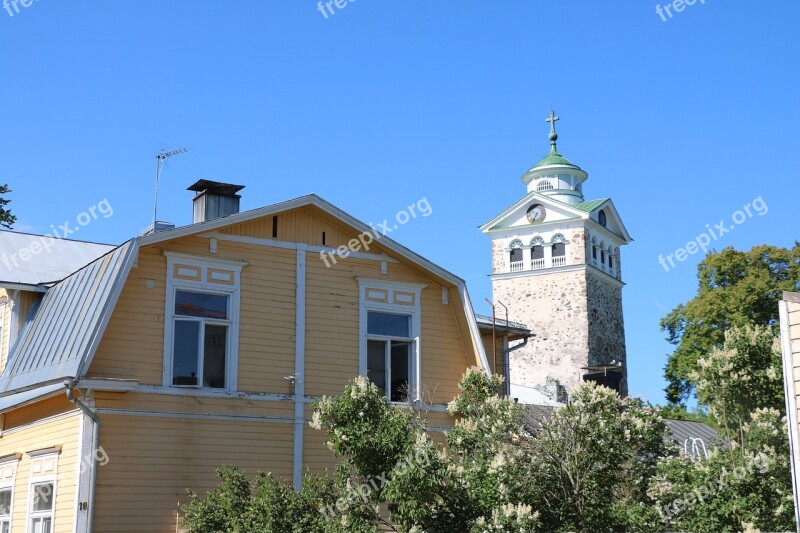 Finnish Oak Island Church The Old House Summer