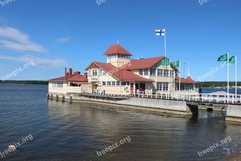 Finnish Oak Island Restaurant Knipan Sea Port