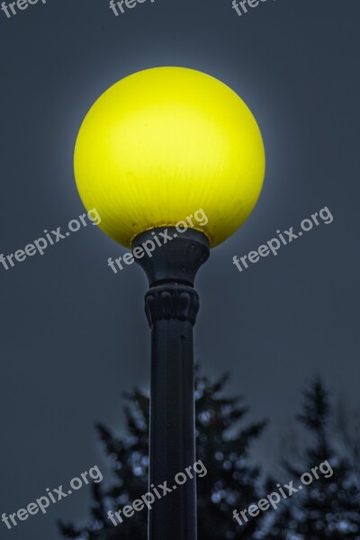 Lantern Park Light Replacement Lamp Yellow