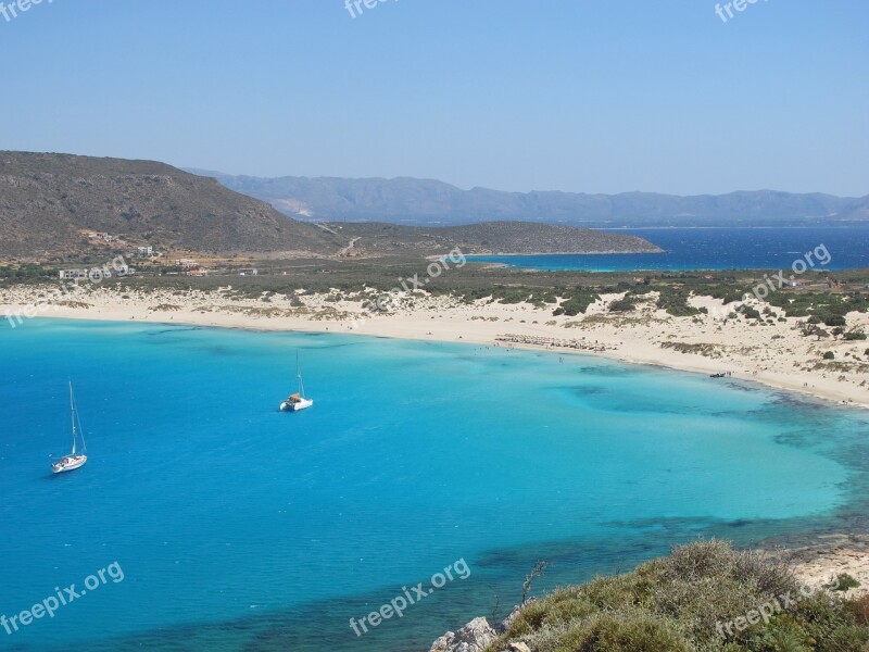 Yacht Catamaran Greece Island Paradise