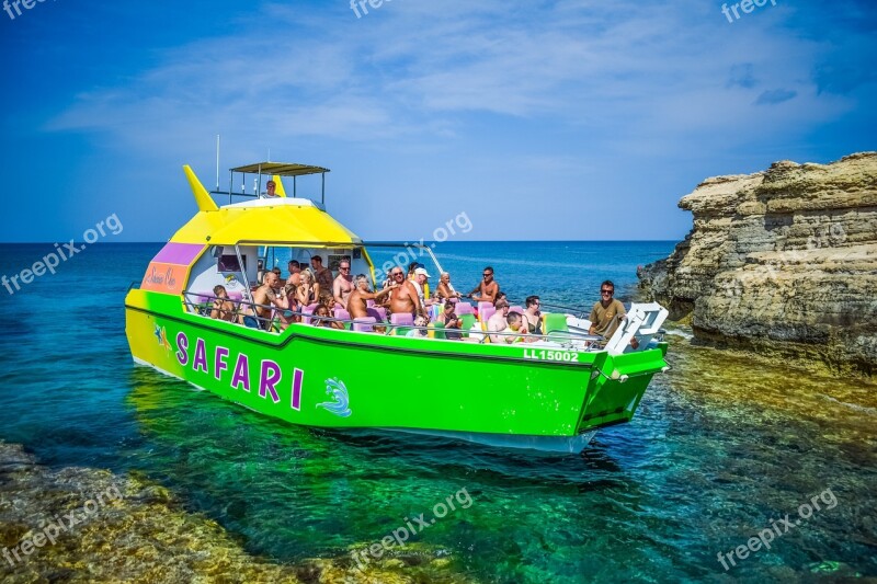 Speed Boat Cruise Sea Travel Vacation