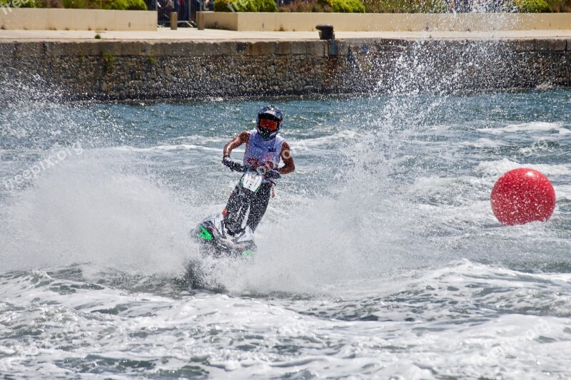 Water Bike Sea Splash Gare Outdoors