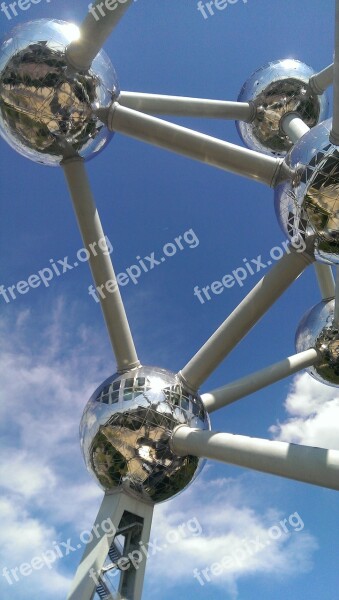 Atomium Brusselss Belgium Architecture Travel