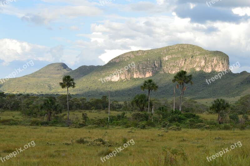 Chapada Dos Veadeiros Brazil Goiás National Park Rock Wall