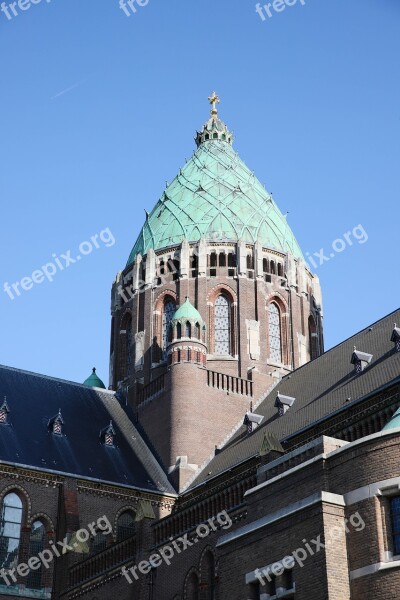 Building Basilica Bavo Harlem Tower