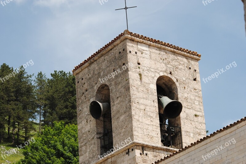 Bells Church Pescasseroli Italy Religion