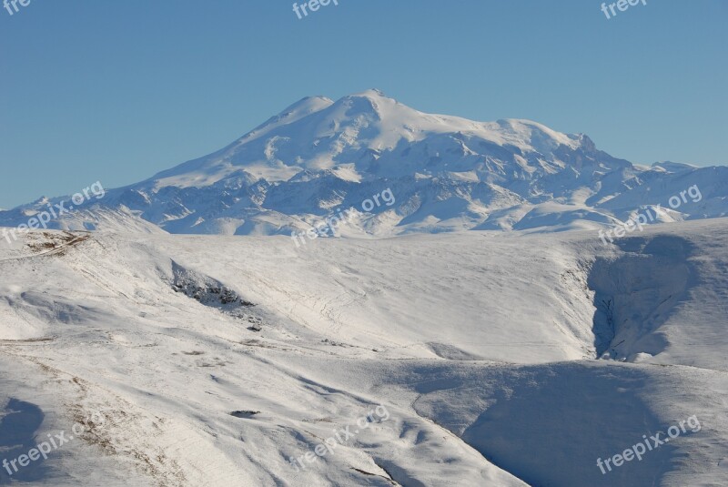 Russia Karachaevo-cherkessia Elbrus Mountain Mountain Free Photos