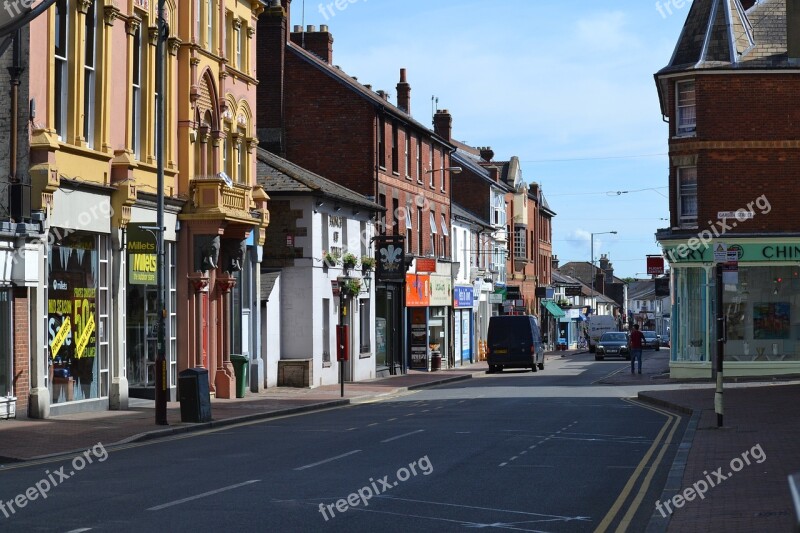 Street Town City Street Architecture Building