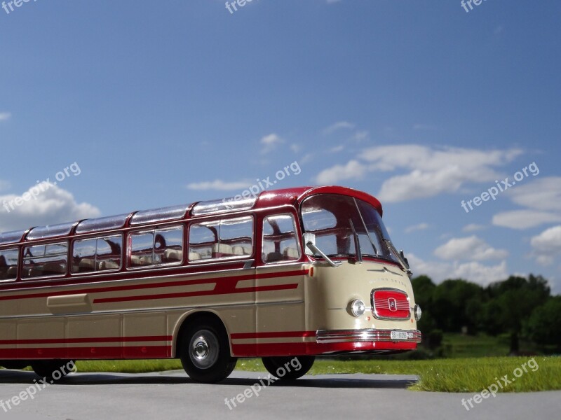 Model Car Bus Coach Fifties Setra