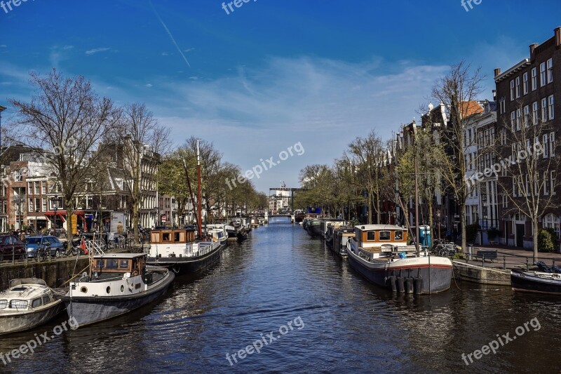 Amsterdam City Channel Bike Holland