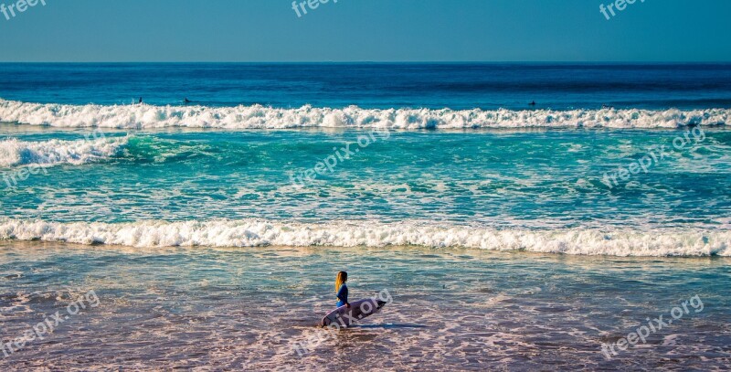 Spain Beach Sea Nature Landscape