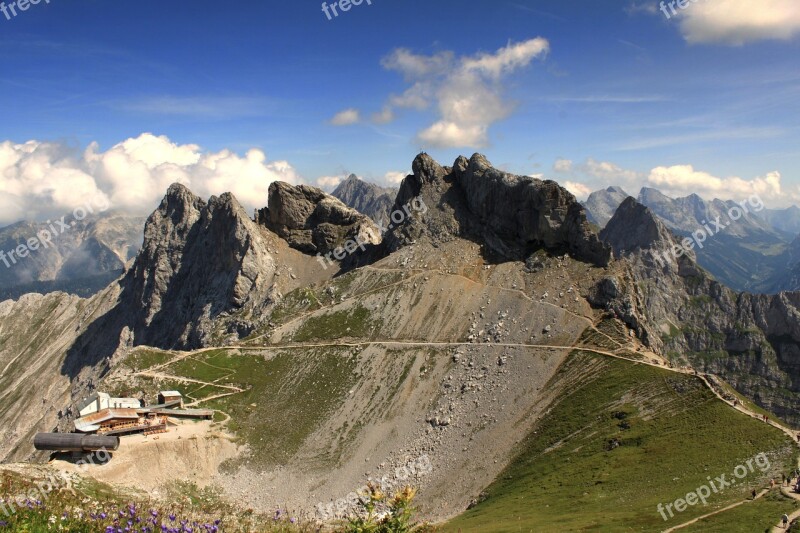 Mountains Nature Alps Landscape Panorama