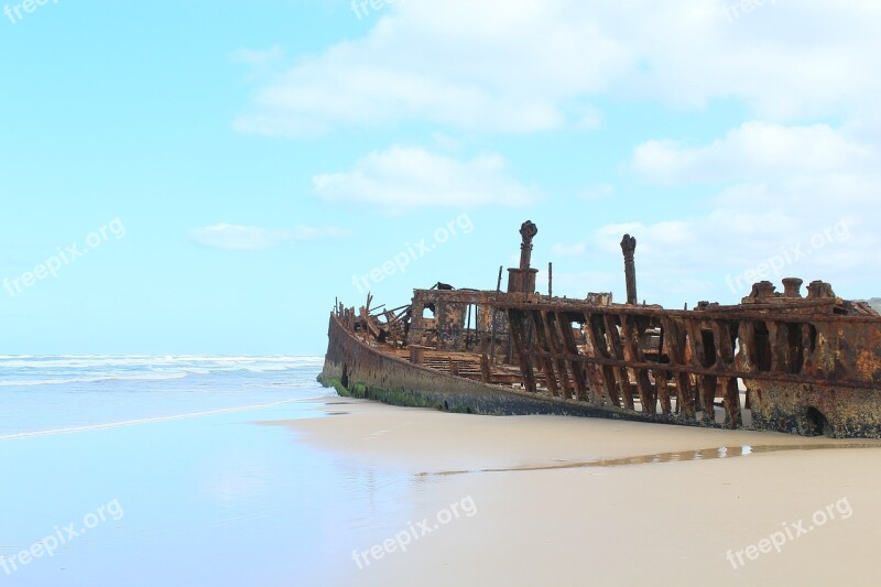 Fraser Island Shipwreck Queensland Wreck Coast