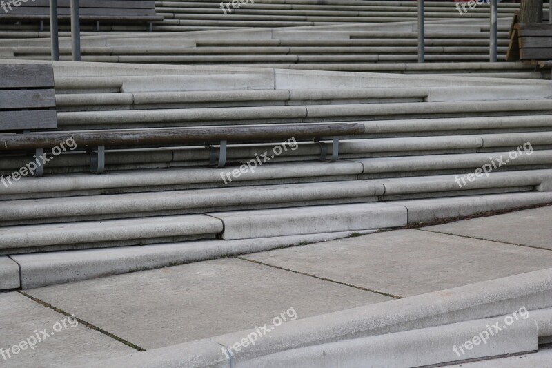 Stairs Stair Step Gradually Architecture Hamburg