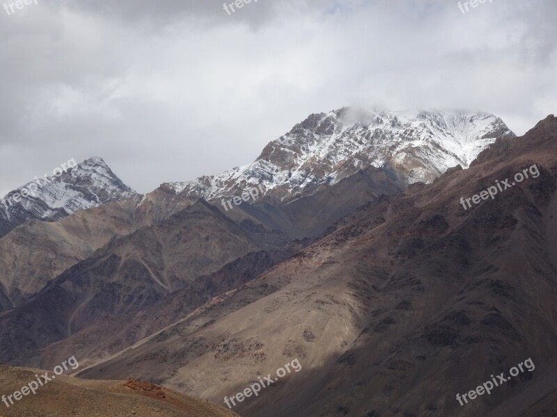 Spiti Valley Himalayas India Himachal Pradesh Free Photos