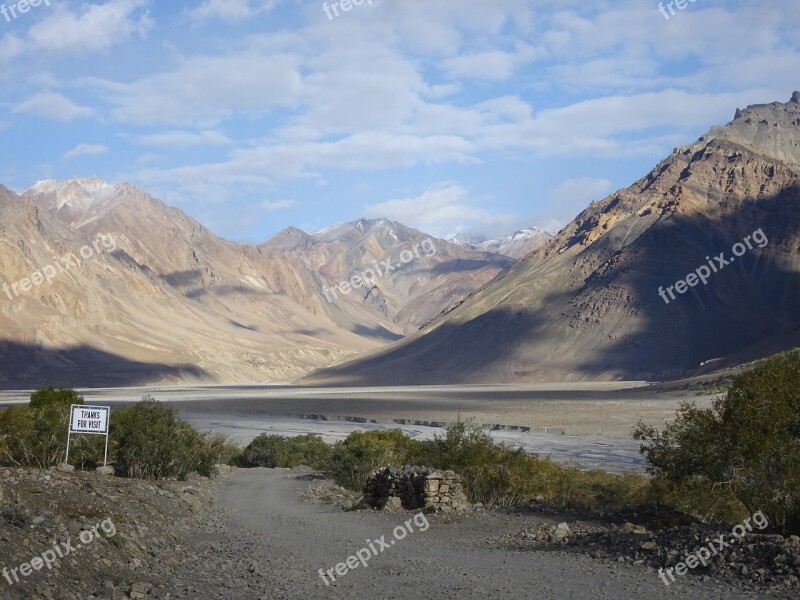 Spiti Valley Himalayas India Himachal Pradesh Free Photos