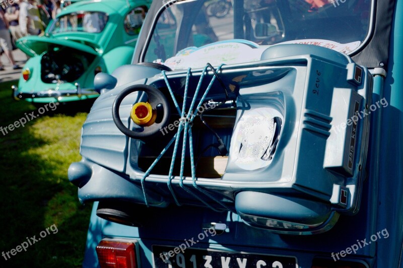 Two Horses 2cv Citroën Vintage Car