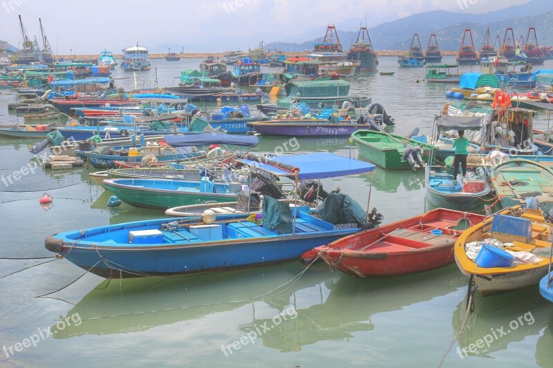 Hong Kong Long Island Fishing Village Honest Free Photos