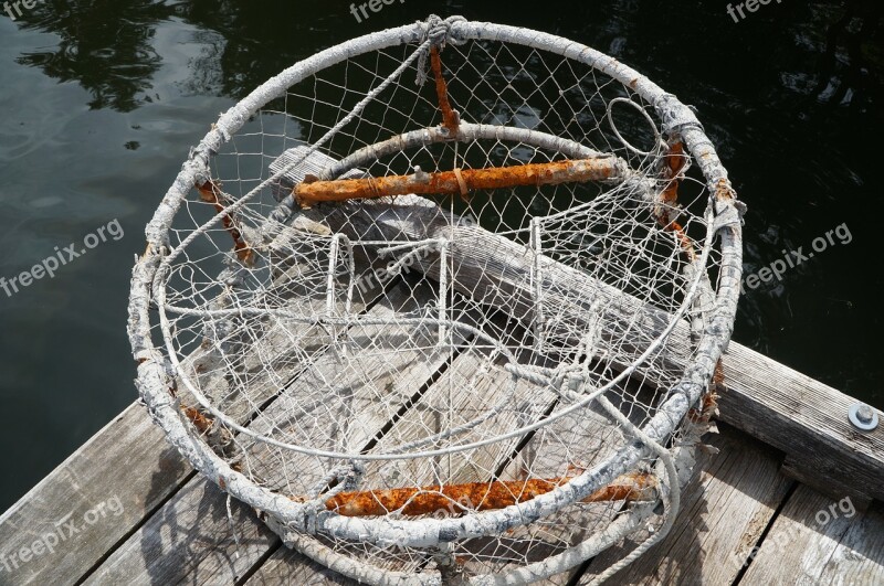 Crab Pot Fishing Sea Industry