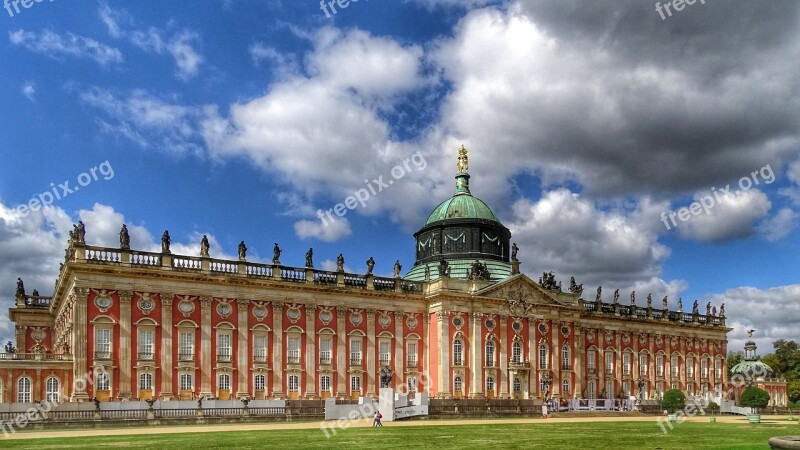 Germany Potsdam Park Sanssouci New Palais