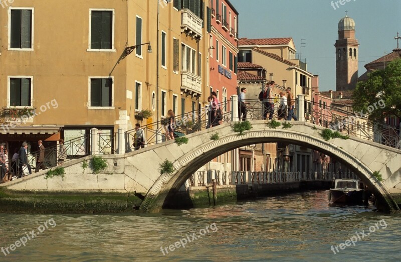 People City Venezia Italy Free Photos