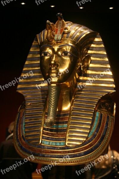 Pharaonic Tutankhamun Egypt Golden Burial Chamber